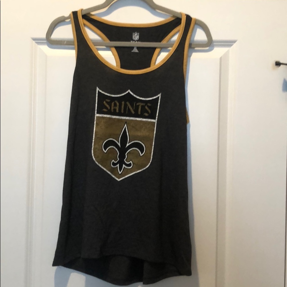 Saints razor back tank